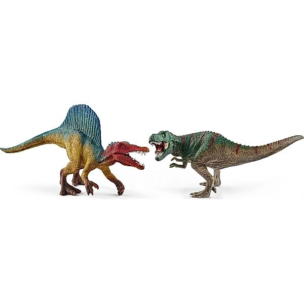 schleich® Schleich Dinosaurs 41455 Spinosaurus und T-Rex, klein