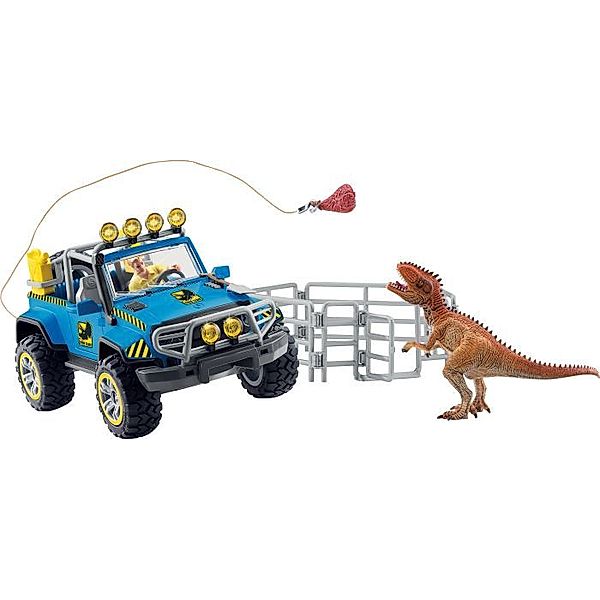 schleich® schleich® Dinosaurs 41464 Geländewagen mit Dino-Außenposten