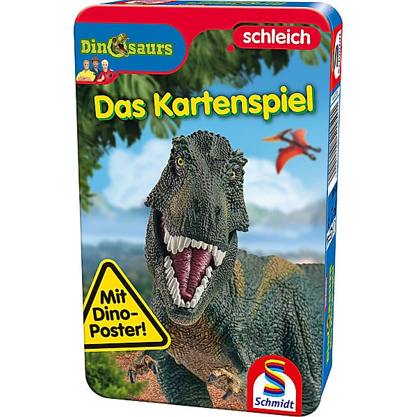 SCHMIDT SPIELE Schleich Dinosaurs, Das Kartenspiel