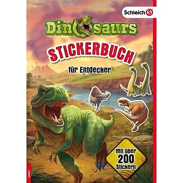 Schleich Dinosaurs Stickerbuch für Entdecker