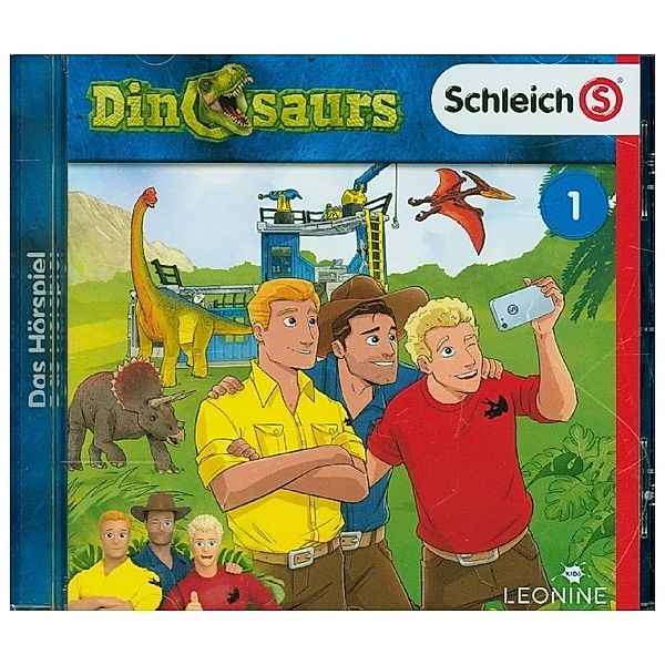 Schleich Dinosaurs.Tl.1,1 Audio-CD, Diverse Interpreten