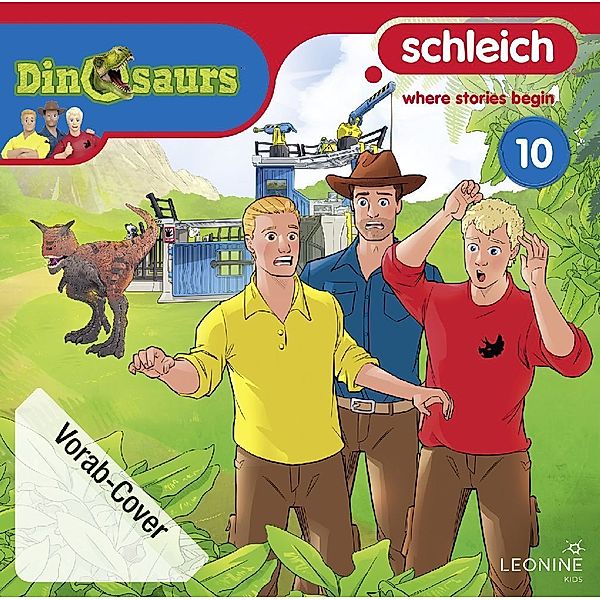 Schleich Dinosaurs.Tl.10,1 Audio-CD, Diverse Interpreten