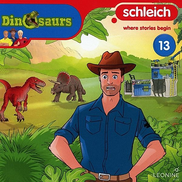 Schleich Dinosaurs.Tl.13,1 Audio-CD, Diverse Interpreten