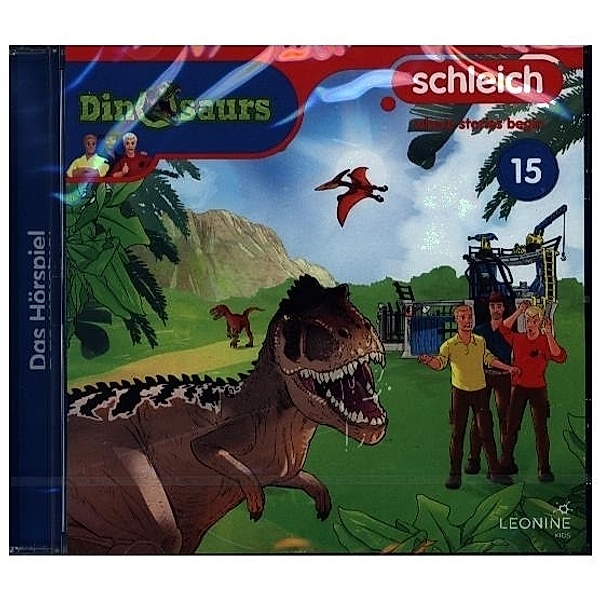 Schleich Dinosaurs.Tl.15,1 Audio-CD, Diverse Interpreten