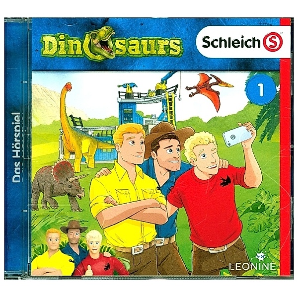 Schleich Dinosaurs.Tl.2,1 Audio-CD, Diverse Interpreten