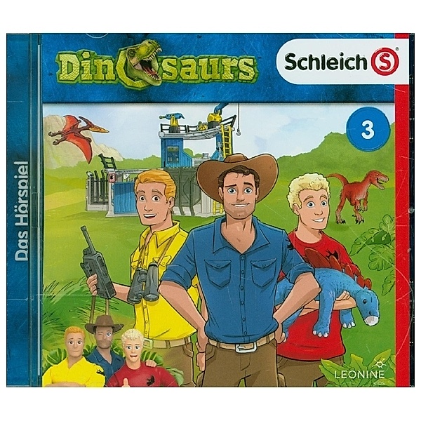Schleich Dinosaurs.Tl.3,1 Audio-CD, Diverse Interpreten