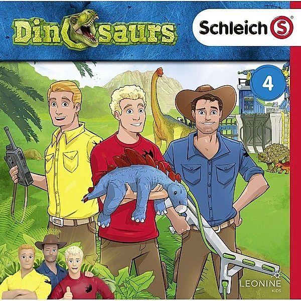 Schleich Dinosaurs.Tl.4,1 Audio-CD, Diverse Interpreten