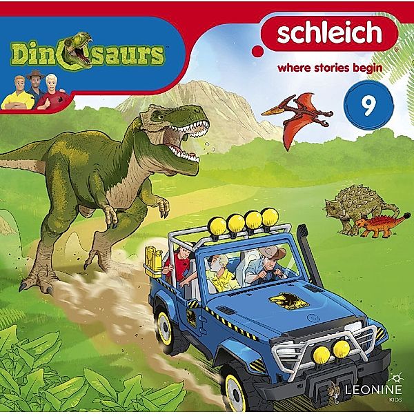 Schleich Dinosaurs. Tl.9, 1 Audio-CD,1 Audio-CD, Diverse Interpreten