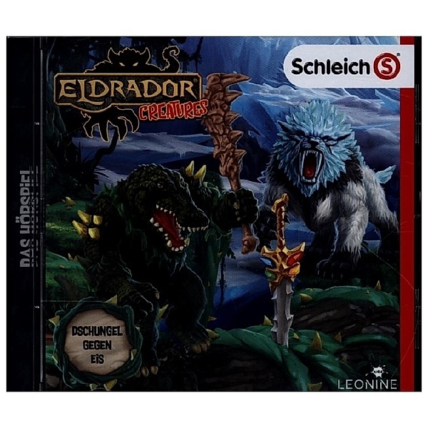 schleich® Eldrador Creatures - 02 - Dschungel gegen Eis, 1 Audio-CD, Diverse Interpreten