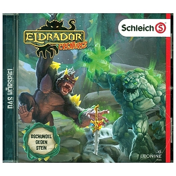 schleich® Eldrador Creatures - 03 - Dschungel gegen Sten, 1 Audio-CD, Diverse Interpreten