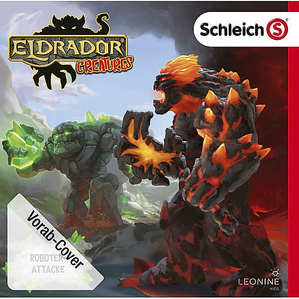 schleich® Eldrador Creatures - 06 - Roboter-Attacke , 1 Audio-CD, Diverse Interpreten