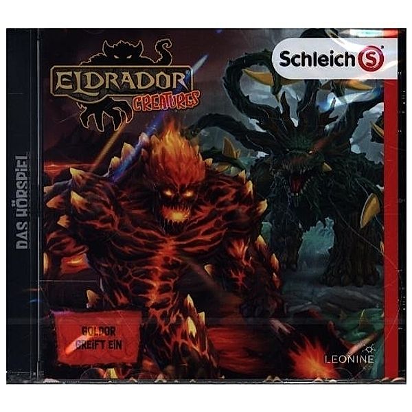 schleich® Eldrador Creatures - 08 - Goldor greift ein, 1 Audio-CD, Diverse Interpreten