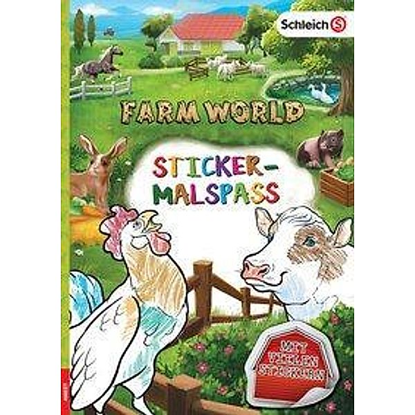 Schleich Farm World - Sticker-Malspass