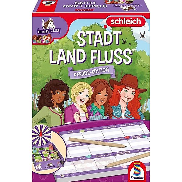 SCHMIDT SPIELE Schleich, Horse Club, Stadt, Land, Fluss®