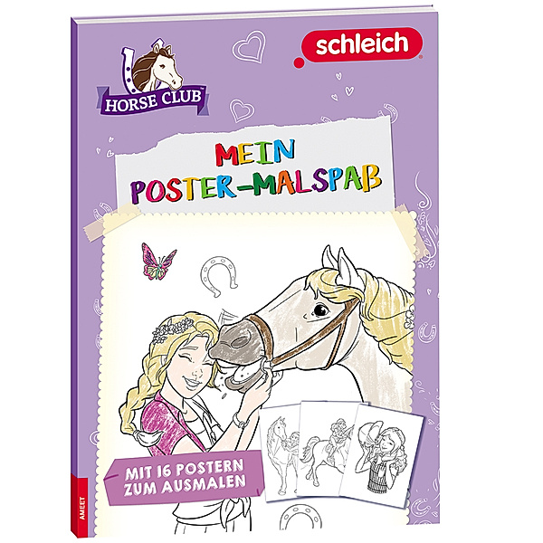 schleich® Horse Club(TM) - Mein Poster-Malspass