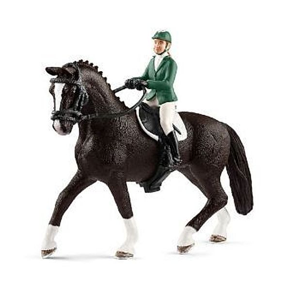 Schleich Springreiterin mit Pferd, Kunststoff-Figuren, Schleich®