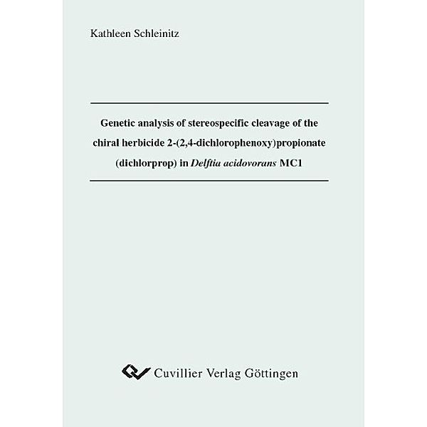 Schleinitz, K: Genetic analysis of stereospecific cleavage, Kathleen Marika Schleinitz