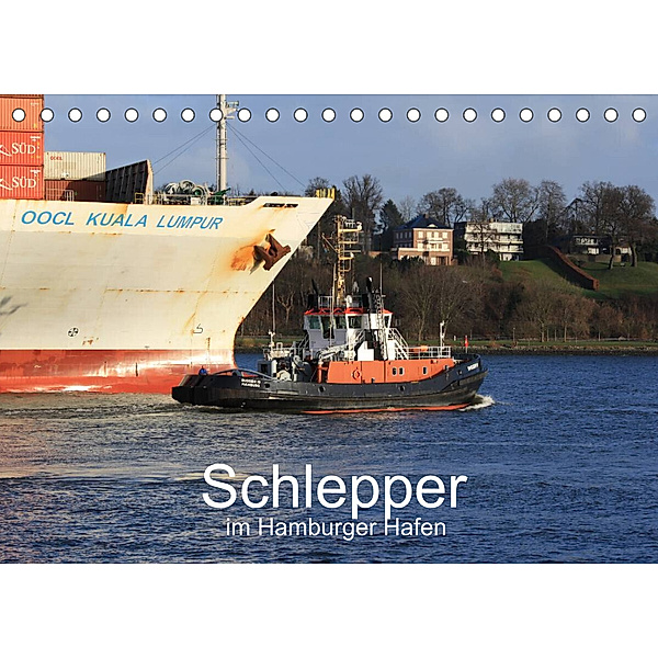 Schlepper im Hamburger Hafen (Tischkalender 2023 DIN A5 quer), Andre Simonsen / Hamborg-Foto