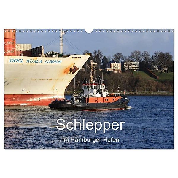 Schlepper im Hamburger Hafen (Wandkalender 2025 DIN A3 quer), CALVENDO Monatskalender, Calvendo, Andre Simonsen / Hamborg-Foto