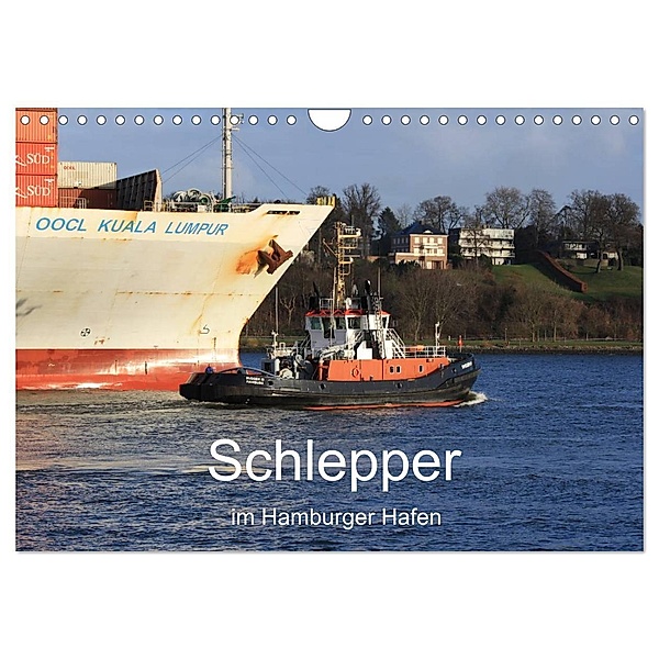 Schlepper im Hamburger Hafen (Wandkalender 2025 DIN A4 quer), CALVENDO Monatskalender, Calvendo, Andre Simonsen / Hamborg-Foto