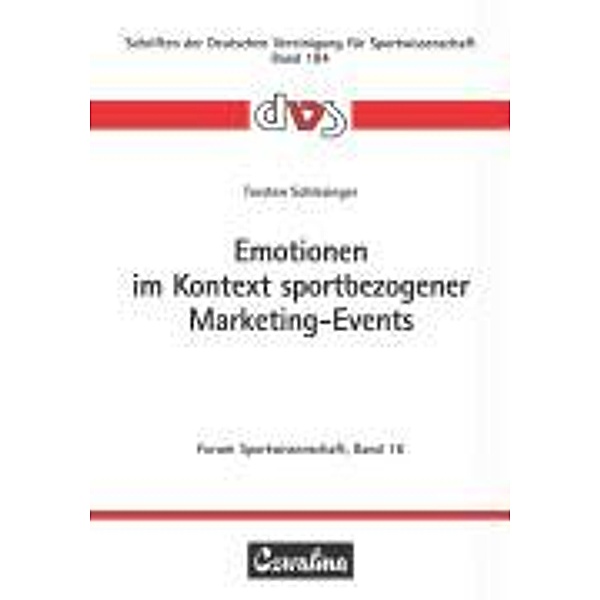 Schlesinger, T: Emotionen im Kontext sportbezogener Marketin, Torsten Schlesinger