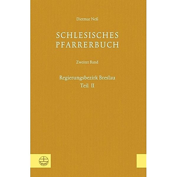 Schlesisches Pfarrerbuch, Dietmar Neß