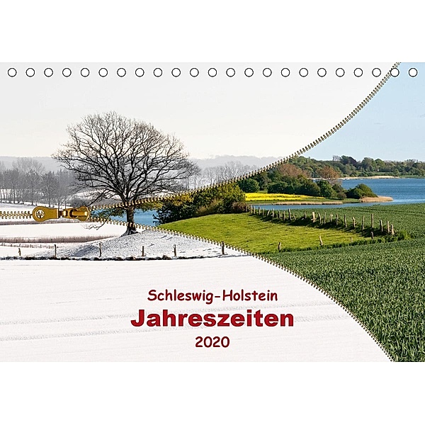 Schleswig-Holstein Jahreszeiten (Tischkalender 2020 DIN A5 quer), Klaus Kolfenbach