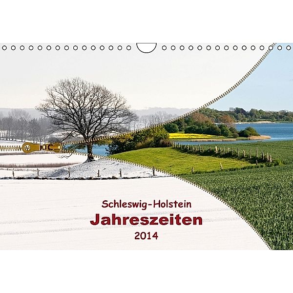 Schleswig Holstein Jahreszeiten (Wandkalender 2014 DIN A4 quer), Klaus Kolfenbach