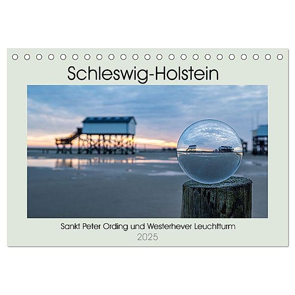 Schleswig-Holstein (Tischkalender 2025 DIN A5 quer), CALVENDO Monatskalender, Calvendo, Karsten Rahn