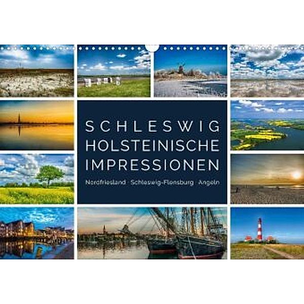 Schleswig-Holsteinische Impressionen (Wandkalender 2022 DIN A3 quer), Susann Kuhr