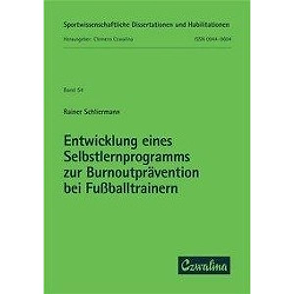 Schliermann, R: Entwicklung eines Selbstlernprogramms zur Bu, Rainer Schliermann