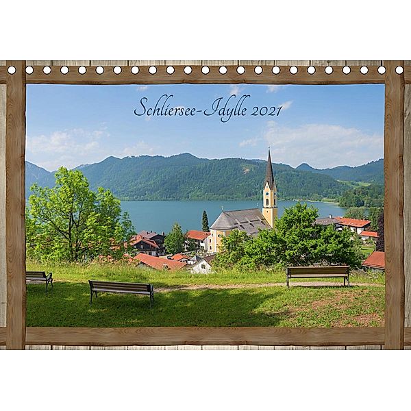 Schliersee-Idylle 2021 (Tischkalender 2021 DIN A5 quer), SusaZoom