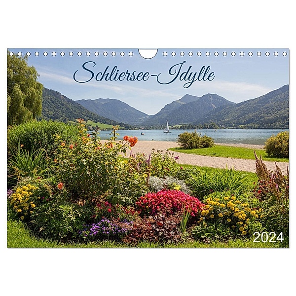 Schliersee-Idylle 2024 (Wandkalender 2024 DIN A4 quer), CALVENDO Monatskalender, SusaZoom