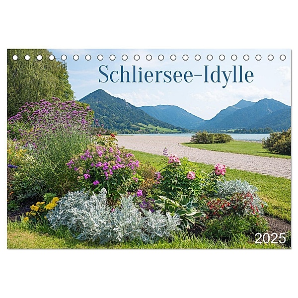 Schliersee-Idylle (Tischkalender 2025 DIN A5 quer), CALVENDO Monatskalender, Calvendo, SusaZoom