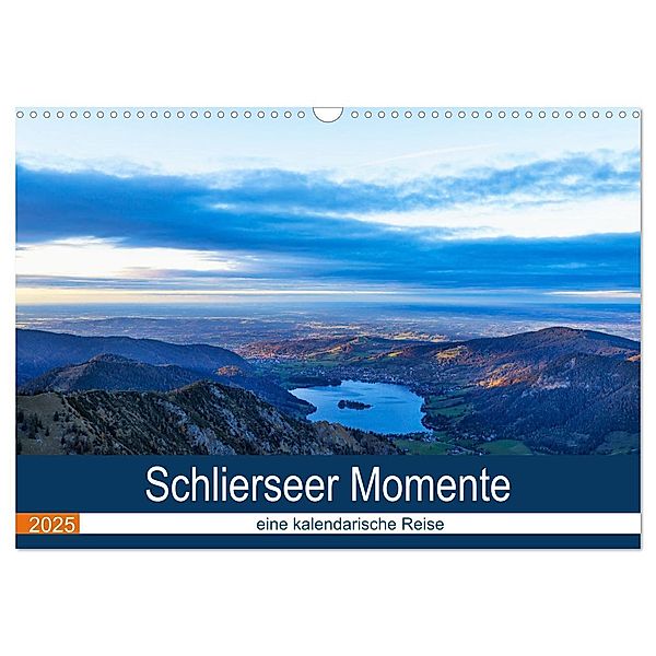 Schlierseer Momente - eine kalendarische Reise (Wandkalender 2025 DIN A3 quer), CALVENDO Monatskalender, Calvendo, Thomas Rosier (Videografic)