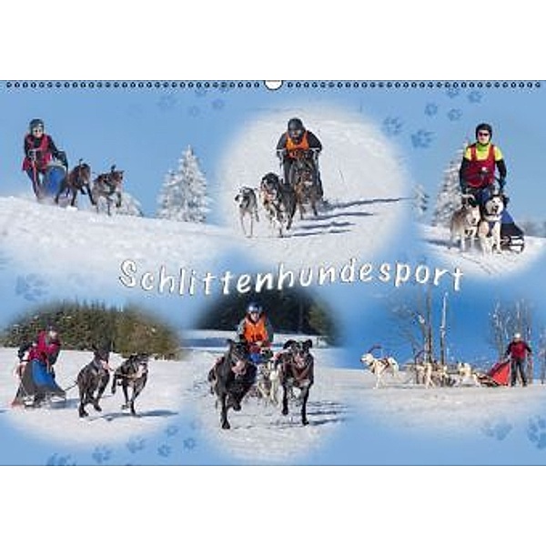 Schlittenhundesport (Wandkalender 2016 DIN A2 quer), Heiko Eschrich
