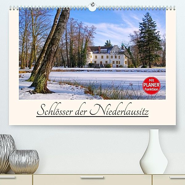 Schlösser der Niederlausitz (Premium, hochwertiger DIN A2 Wandkalender 2023, Kunstdruck in Hochglanz), LianeM