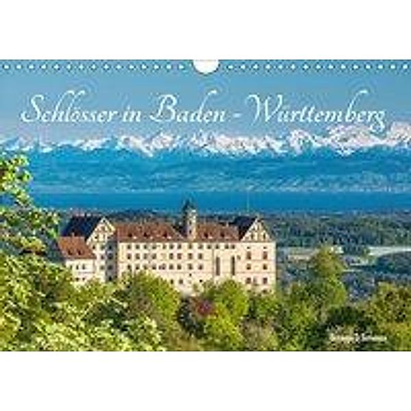 Schlösser in Baden-Württemberg (Wandkalender 2018 DIN A4 quer), Giuseppe Di Domenico