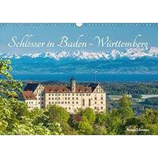 Schlösser in Baden-Württemberg (Wandkalender 2018 DIN A3 quer), Giuseppe Di Domenico