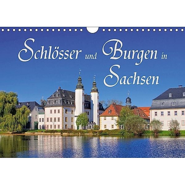 Schlösser und Burgen in Sachsen (Wandkalender 2017 DIN A4 quer), LianeM