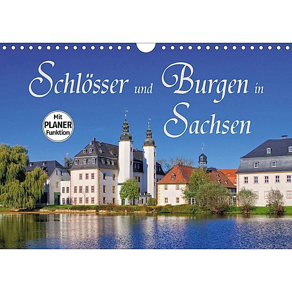 Schlösser und Burgen in Sachsen (Wandkalender 2020 DIN A4 quer)