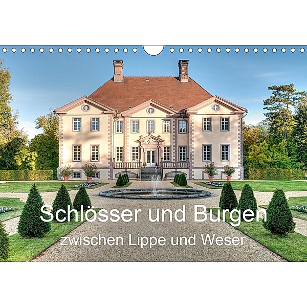 Schlösser und Burgen zwischen Lippe und Weser (Wandkalender 2020 DIN A4 quer), Hans-Joachim Loh