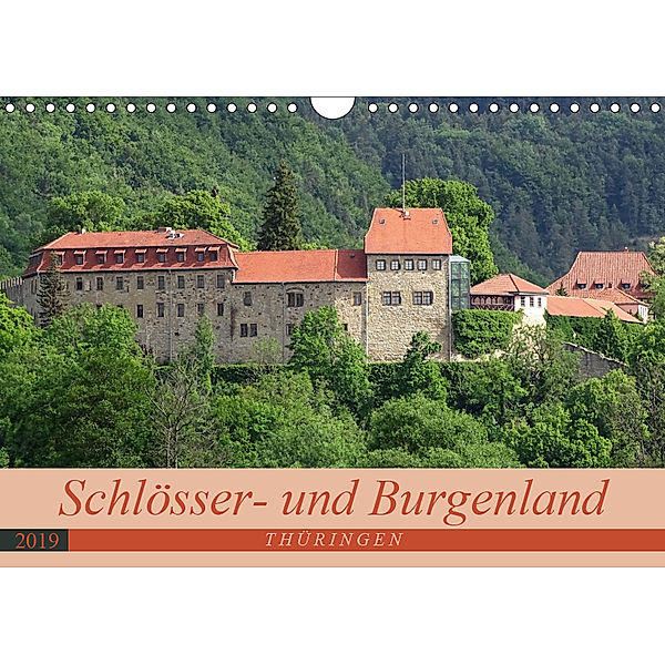 Schlösser- und Burgenland Thüringen (Wandkalender 2019 DIN A4 quer), Flori0