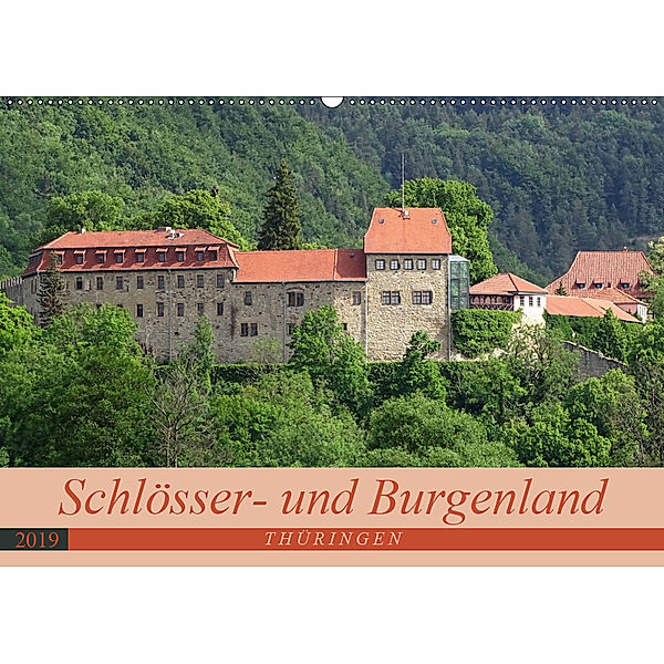 Schlösser- und Burgenland Thüringen (Wandkalender 2019 DIN A2 quer), Flori0