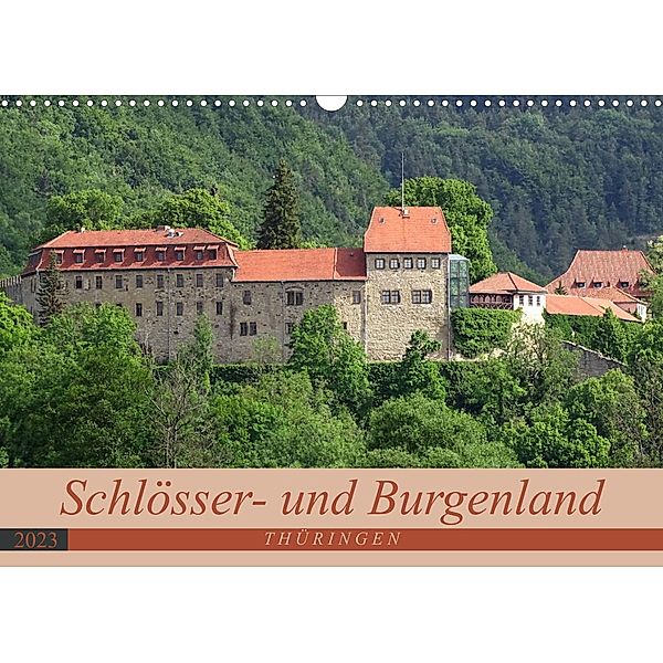 Schlösser- und Burgenland Thüringen (Wandkalender 2023 DIN A3 quer), Flori0