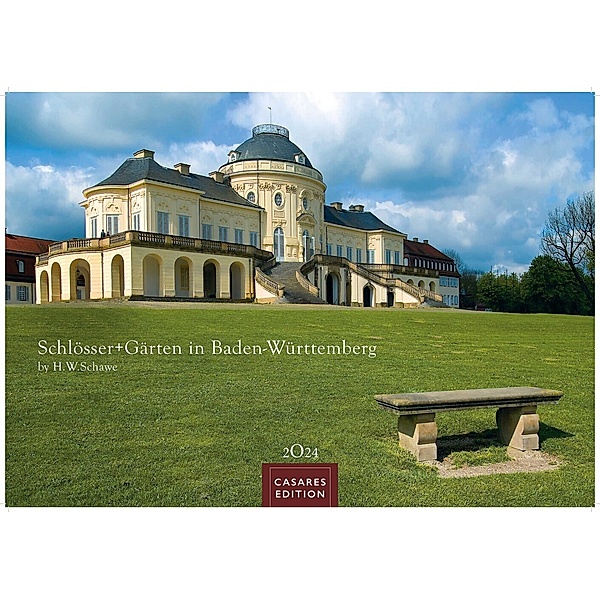 Schlösser und Gärten in Baden-Württemberg 2024 S 24x35cm, H.W. Schawe