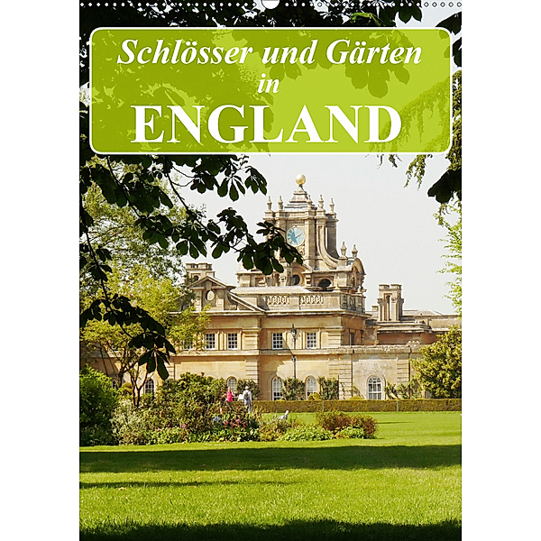 Schlösser und Gärten in England (Wandkalender 2020 DIN A2 hoch), Gisela Kruse