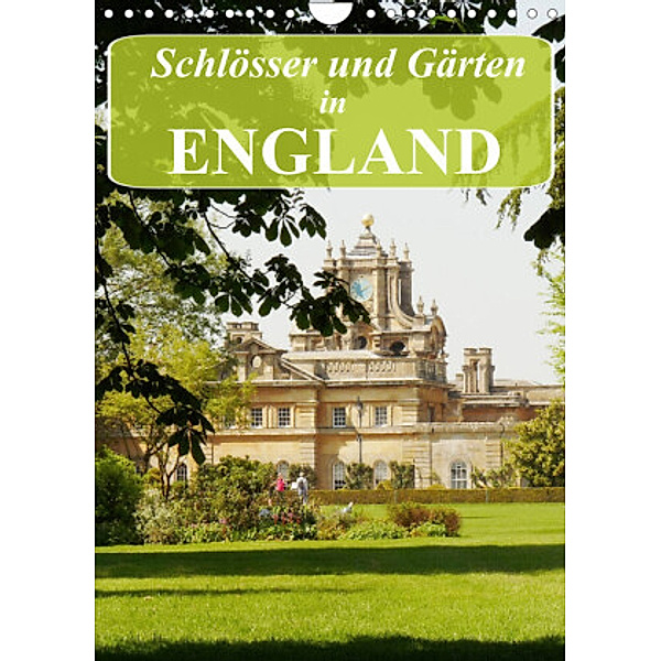 Schlösser und Gärten in England (Wandkalender 2022 DIN A4 hoch), Gisela Kruse