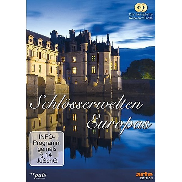 Schlösserwelten Europas,2 DVDs, Gero Von Böhm, Julia Zantl, Jeremy J. P. Fekete