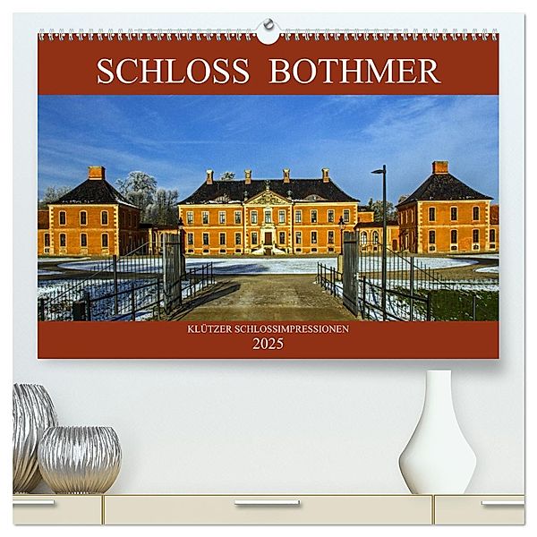 Schloss Bothmer - Klützer Schlossimpressionen (hochwertiger Premium Wandkalender 2025 DIN A2 quer), Kunstdruck in Hochglanz, Calvendo, Holger Felix
